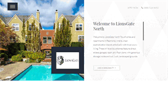 Desktop Screenshot of lionsgatenorthapartments.com